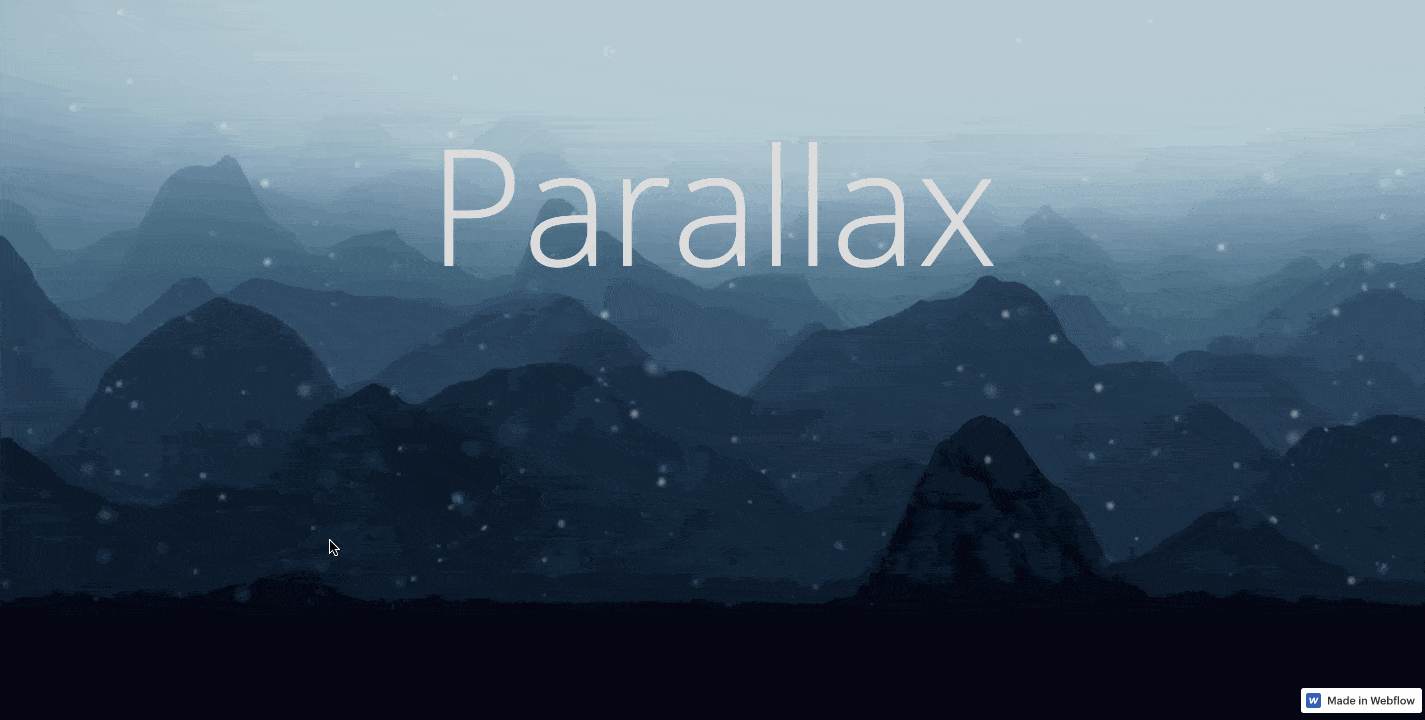 Parallax Scroll