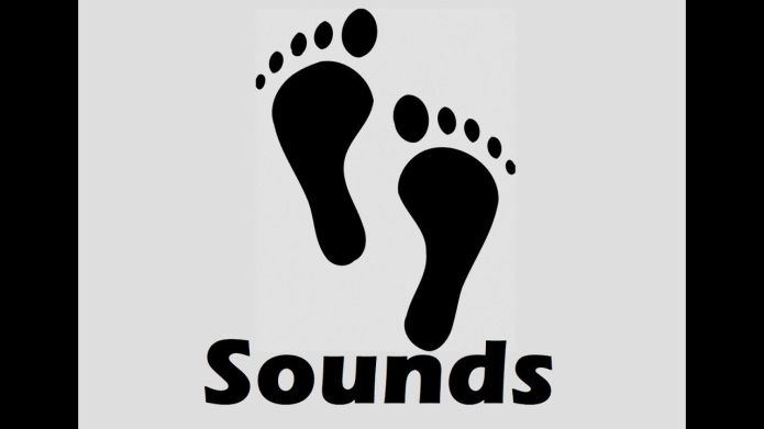 Footsteps sound